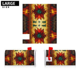 GB-NAT00068 United Tribes Brown Mailbox Cover