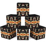 Powwow Store gb nat00046 02 black pattern storage cube