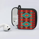 Powwow Store gb nat00611 red geometric pattern airpods case coverj