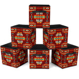 GB-NAT00402-02 Red Pattern Storage Cube