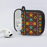 Powwow Store gb nat00600 brown pattern native airpods case cover