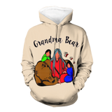 GB-NAT00574  Grand Mama Bear 3D Hoodie