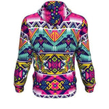 Native American Thunder Bird Tribe Ethnic Pattern 3D Pullover Hoodie