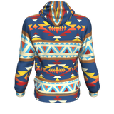 Pattern Geometric 3D Native American Hoodies - Powwow Store