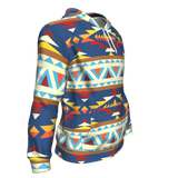 Pattern Geometric 3D Native American Hoodies - Powwow Store