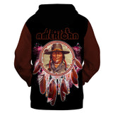 Powwow Store gb nat00353b chief dream catcher red galaxy 3d hoodie