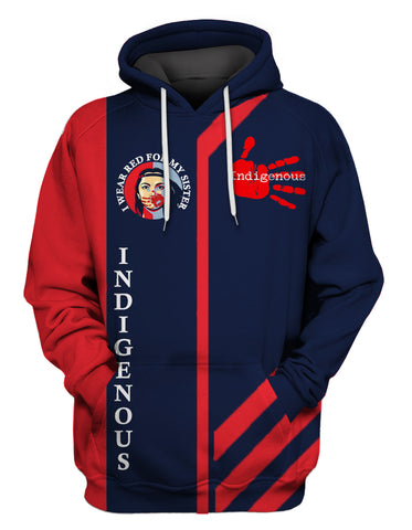 Powwow Store gb nat00536b native girl 3d hoodie