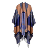 Shawl Tassel Pattern Native American Poncho