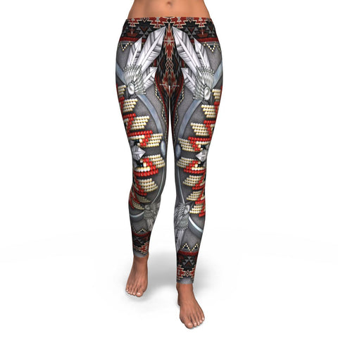 Native American Design Leggings - Powwow Store