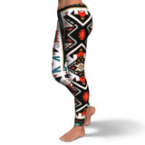 United Tribes Symbol Native American Pride Leggings - Powwow Store