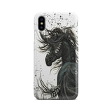 Powwow Store black horse native american design phone case 1