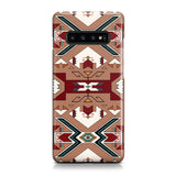 Powwow Store orange geometric native american phone case gb nat0002 pcas01