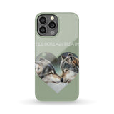 Powwow Store pcas03 couple wolves phone case