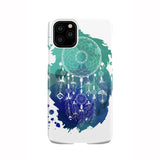 Powwow Store gb nat00376 blue green dream catcher phone case