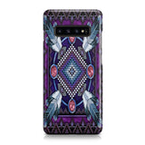 Powwow Store gb nat00023 pcas03 naumaddic arts dark purple native american phone case