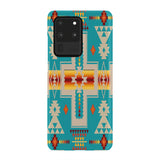 Powwow Store gb nat00062 05 turquoise tribe design native american phone case