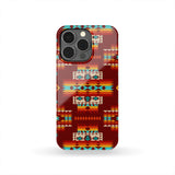 Powwow Store gb nat00402 02 red pattern native phone case