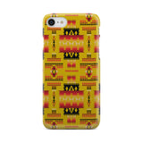 Powwow Store gb nat00302 02 yellow tribes pattern native american phone case