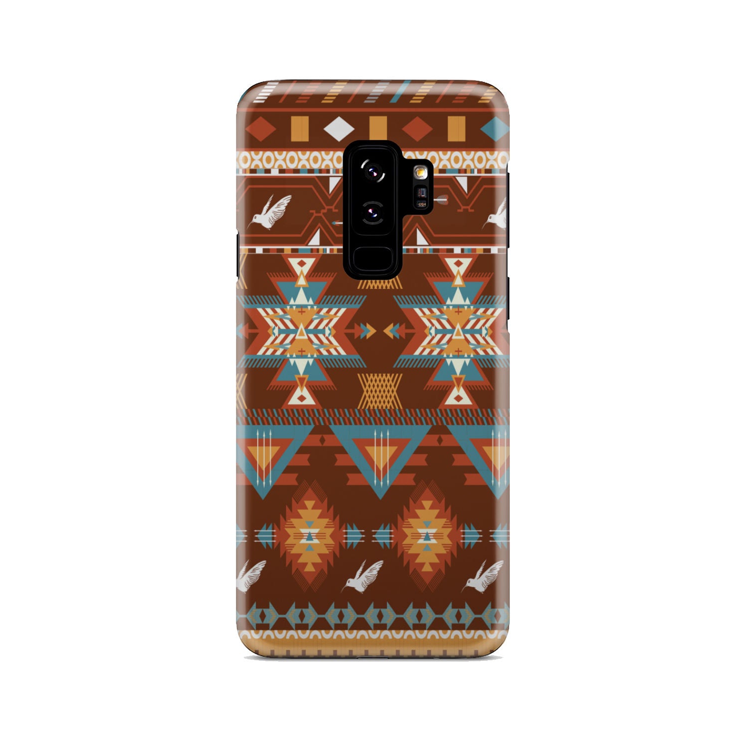 Powwow Store gb nat00580 pattern with birds phone case