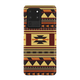 Powwow Store gb nat00507 brown ethnic pattern native phone case 1