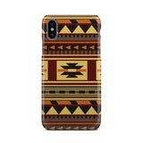 Powwow Store gb nat00507 brown ethnic pattern native phone case 1