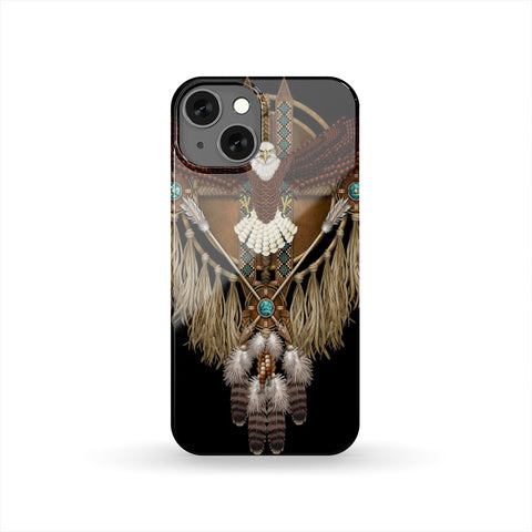 GB-NAT00133-WCAS02 Eagle Dream Catcher Native American Phone Case