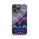 Powwow Store gb nat00380 purple tribe pattern phone case