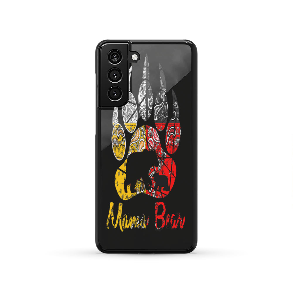 GB-NAT00085-PCAS01 Mama Bear Native American Phone Case - Powwow Store