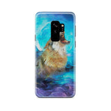 Powwow Store gb nat00422 howling wolf blue moon native phone case