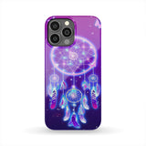GB-NAT00086-PCAS01 Butterflies & Dream Catcher Purple Galaxy Native American Phone Case