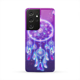 Powwow Store gb nat00086 pcas01 butterflies dream catcher purple galaxy native american phone case