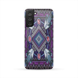 Powwow Store gb nat00023 pcas03 naumaddic arts dark purple native american phone case