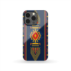 Powwow Store gb nat00260 pcas01 blue ethnic pattern native american phone case