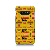 Powwow Store gb nat00302 02 yellow tribes pattern native american phone case