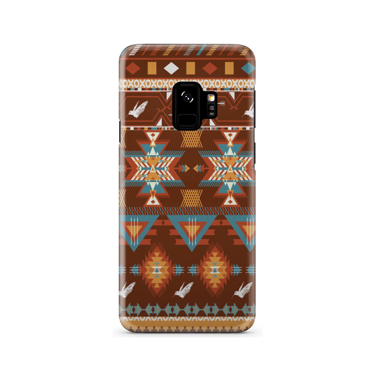 Powwow Store gb nat00580 pattern with birds phone case