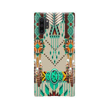 Powwow Store gb nat00069 02 green pattern breastplate phone case