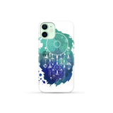 Powwow Store gb nat00376 blue green dream catcher phone case