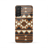 Powwow Store gb nat00508 brown pattern native phone case