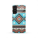 Powwow Store gb nat00319 tribal line shapes ethnic pattern phone case