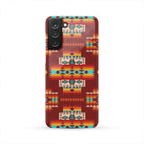 Powwow Store gb nat00402 02 red pattern native phone case