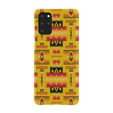 Powwow Store gb nat00302 02 yellow tribes pattern native american phone case