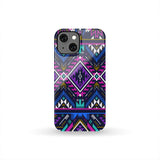 Powwow Store gb nat00380 purple tribe pattern phone case