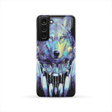 Powwow Store wolf feathers dream catcher native american phone case