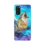 Powwow Store gb nat00422 howling wolf blue moon native phone case