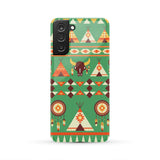 Powwow Store gb nat00426 green bison pattern phone case