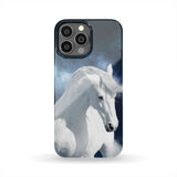 Powwow Store gb nat00397 white horse native phone case