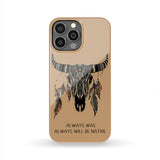 Powwow Store bison always be native american phone case