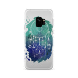 Powwow Store gb nat00376 blue green dream catcher phone case