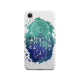 Powwow Store gb nat00376 blue green dream catcher phone case