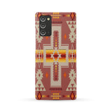 GB-NAT00062-11 Tan Tribe Design Native American Phone Case
